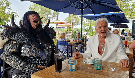 Kamerateam mit Johnny Logan und Lordi in Mainz