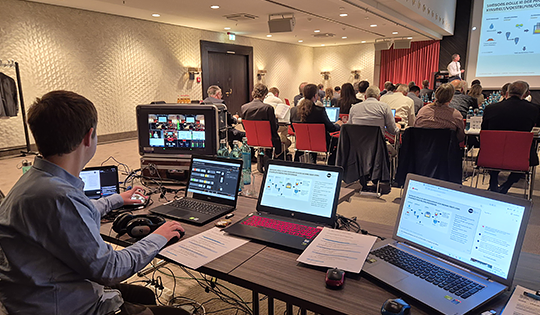 Live-Streaming bei einer Veranstaltung in Wiesbaden